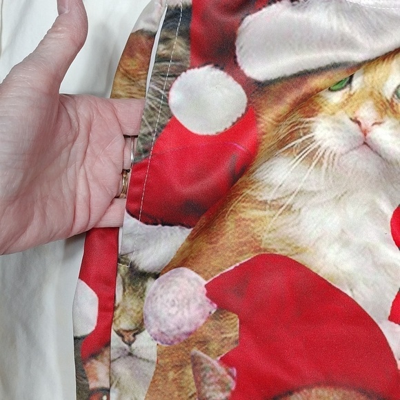Christmas Kittens men's sweatpants size XL - Picture 7 of 15